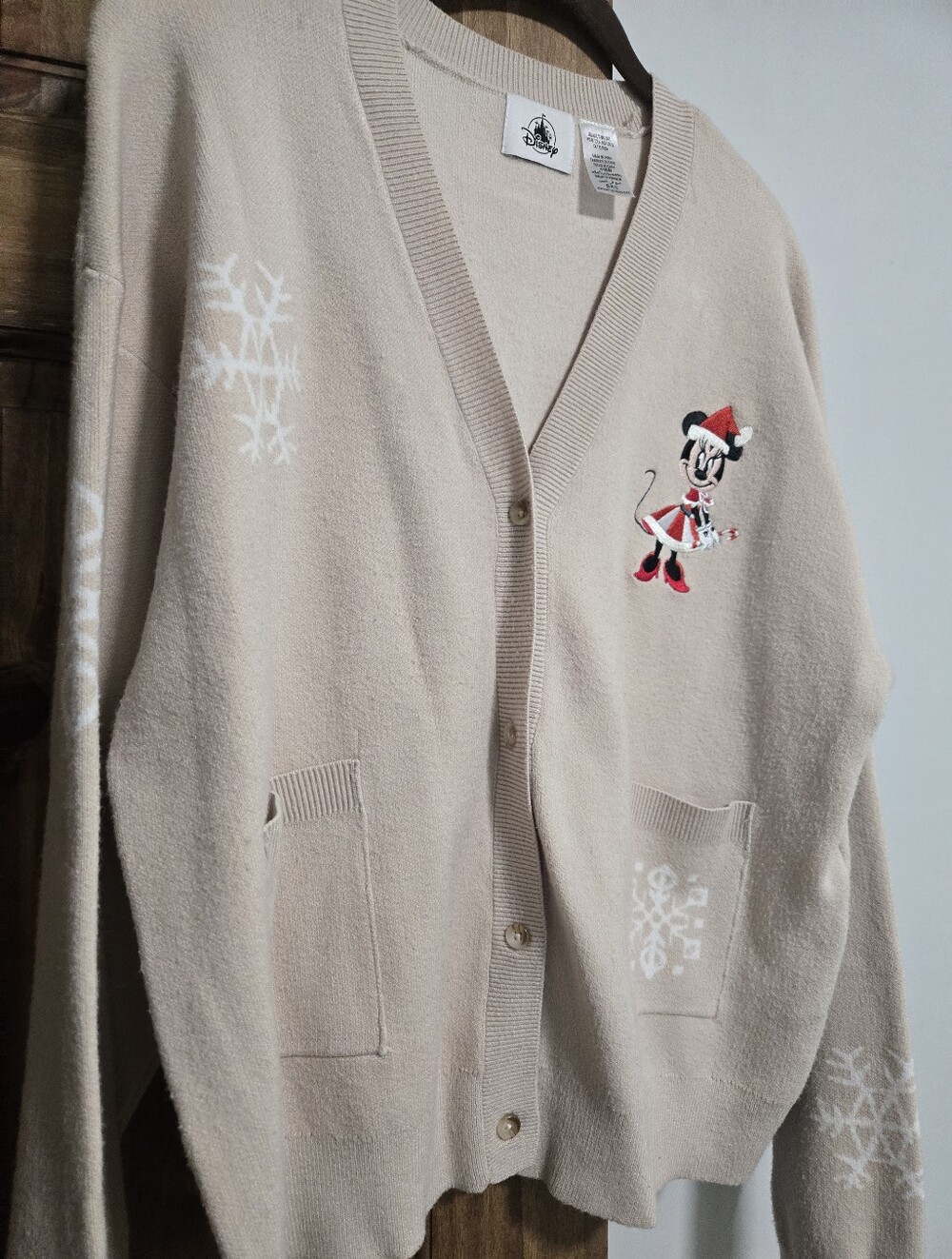 Disney Women’s Minnie mouse Christmas Sweater
